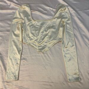 H&M Divided Cream Blouse
